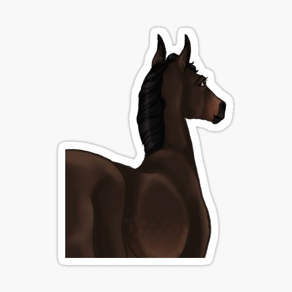 Aperçu de l'œuvre Cheval bai créée et vendue par teddiwinkles.