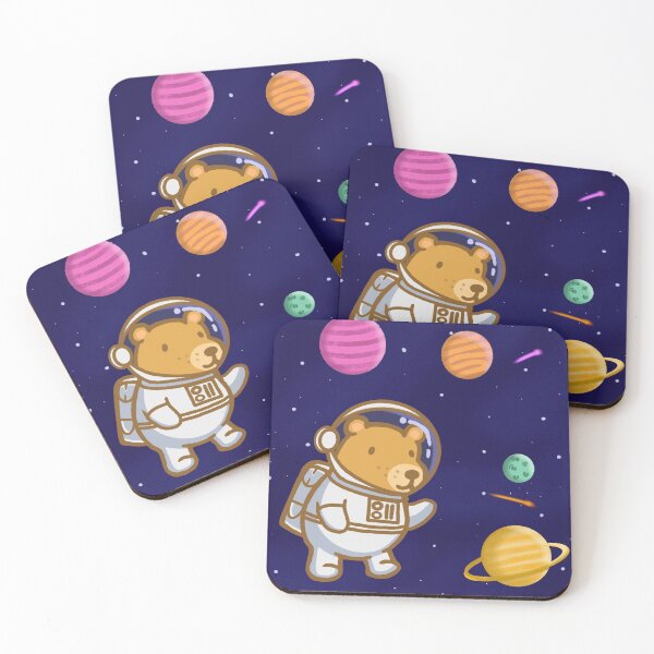 Item preview, Maurice The Bear - Astronaut  designed and sold by KatiaMart.