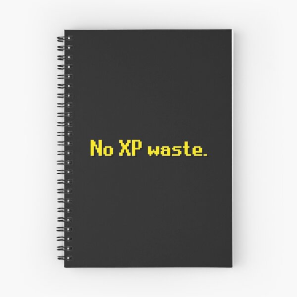 Item preview, No XP waste designed and sold by TheSleepyCat.