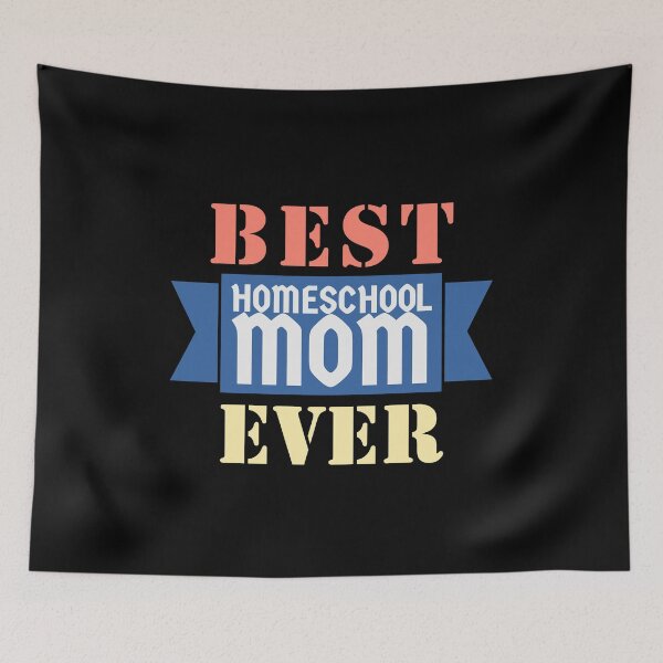 Item preview, Best Homeschool Mom Ever designed and sold by Brat-Cat-Shirts.