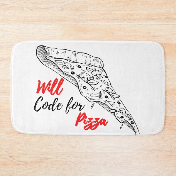 Item preview, Will Code for Pizza Funny Gift for Computer Lovers designed and sold by 33/34 Shop.