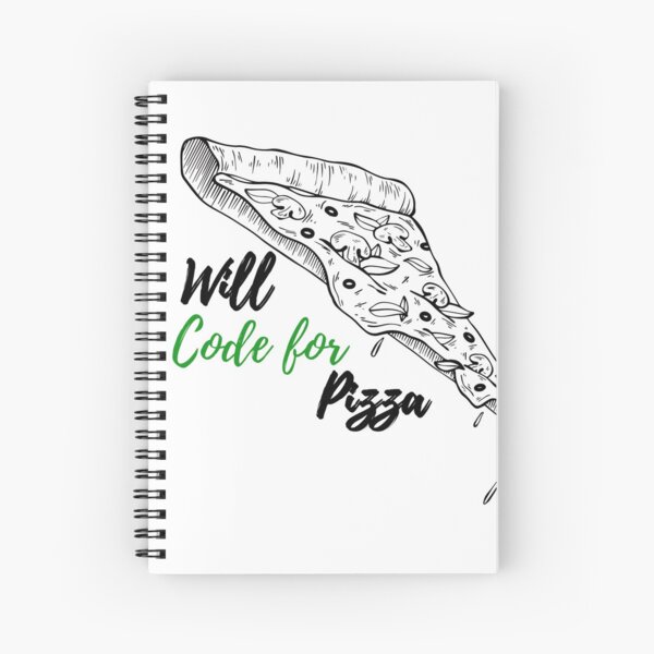 Item preview, Will Code for Pizza Funny Gift designed and sold by 33/34 Shop.