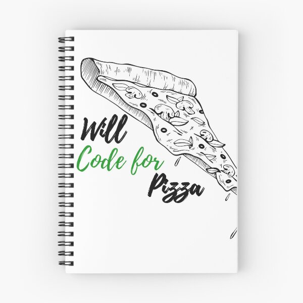 Item preview, Will Code for Pizza Funny Gift designed and sold by 33/34 Shop.
