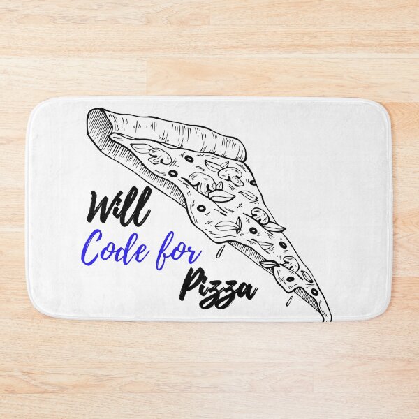 Item preview, Will Code for Pizza Funny Gift  designed and sold by 33/34 Shop.