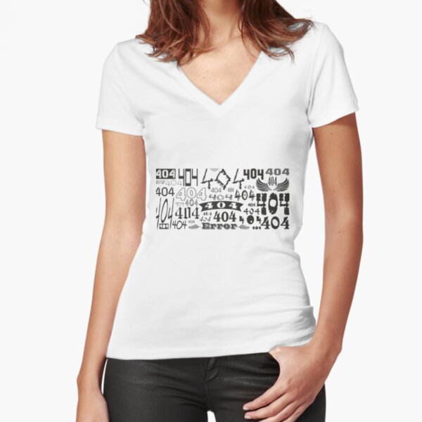Fitted V-Neck T-Shirt