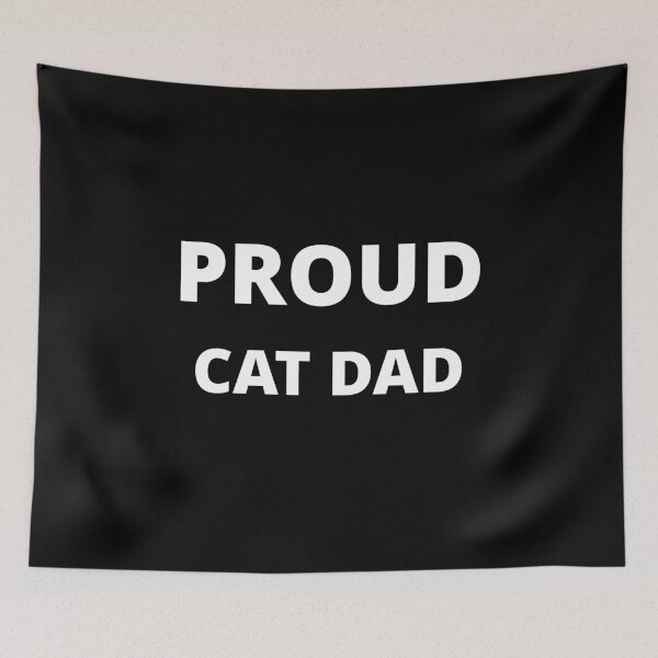 Item preview, PROUD CAT DAD designed and sold by uniqueitems.