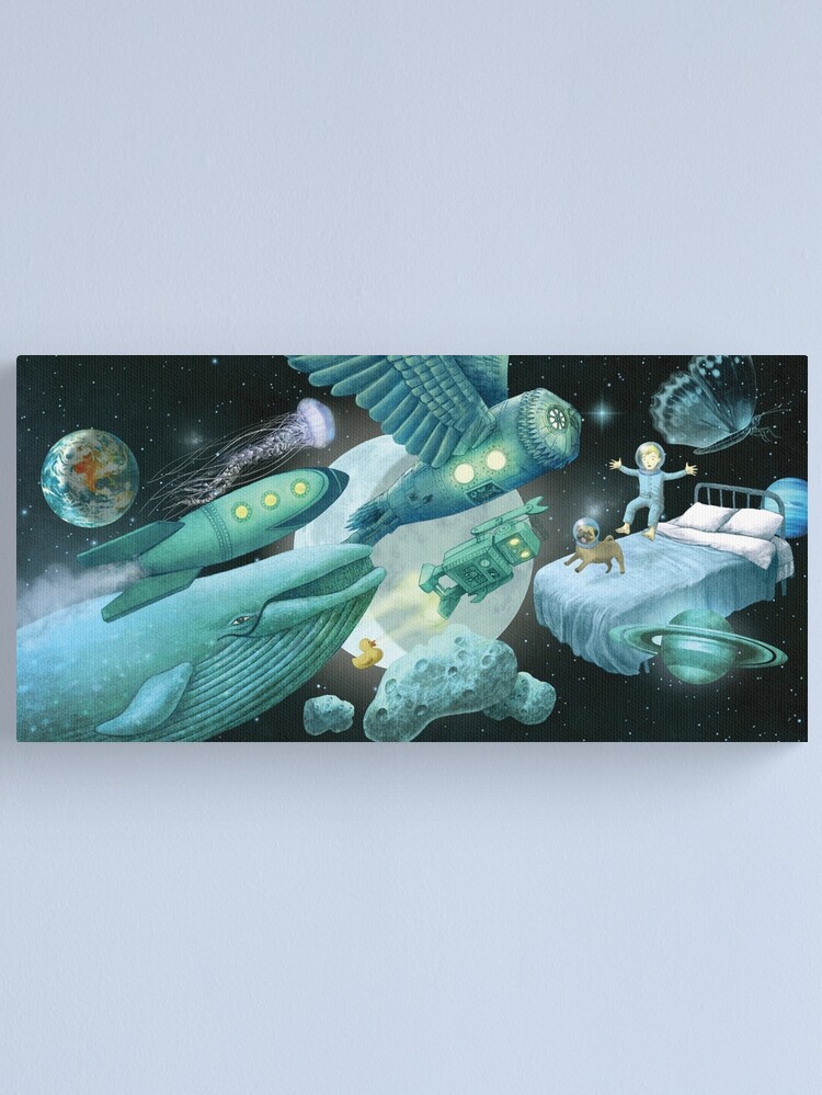 Alternate view of What Dreams Are Made Of Canvas Print