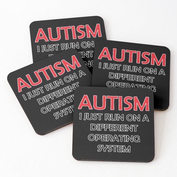 Different Operating System Coasters (Set of 4)