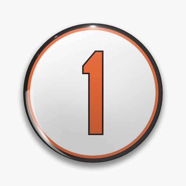 Item preview, Richie Martin #1 Jersey Number designed and sold by StickBall.