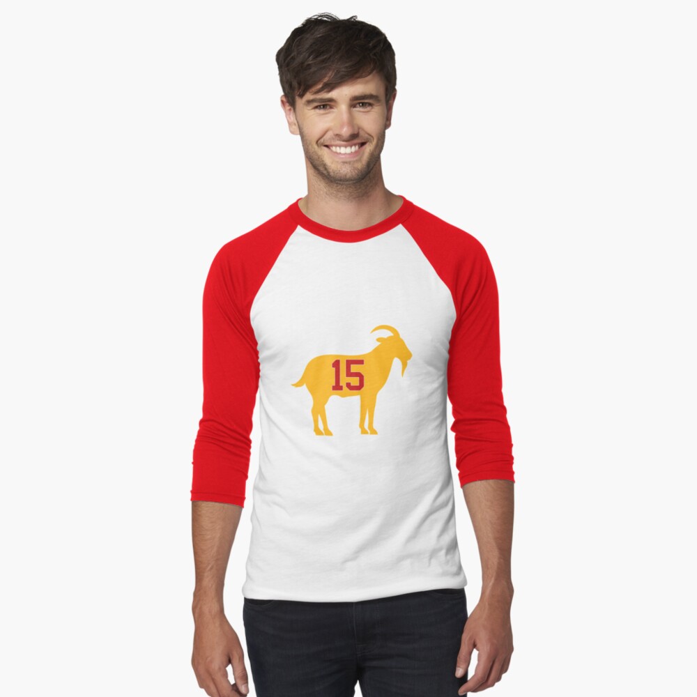 Kansas City Chiefs - Patrick Mahomes GOAT 15 Shirt Essential T-Shirt for  Sale by Fatherday9851