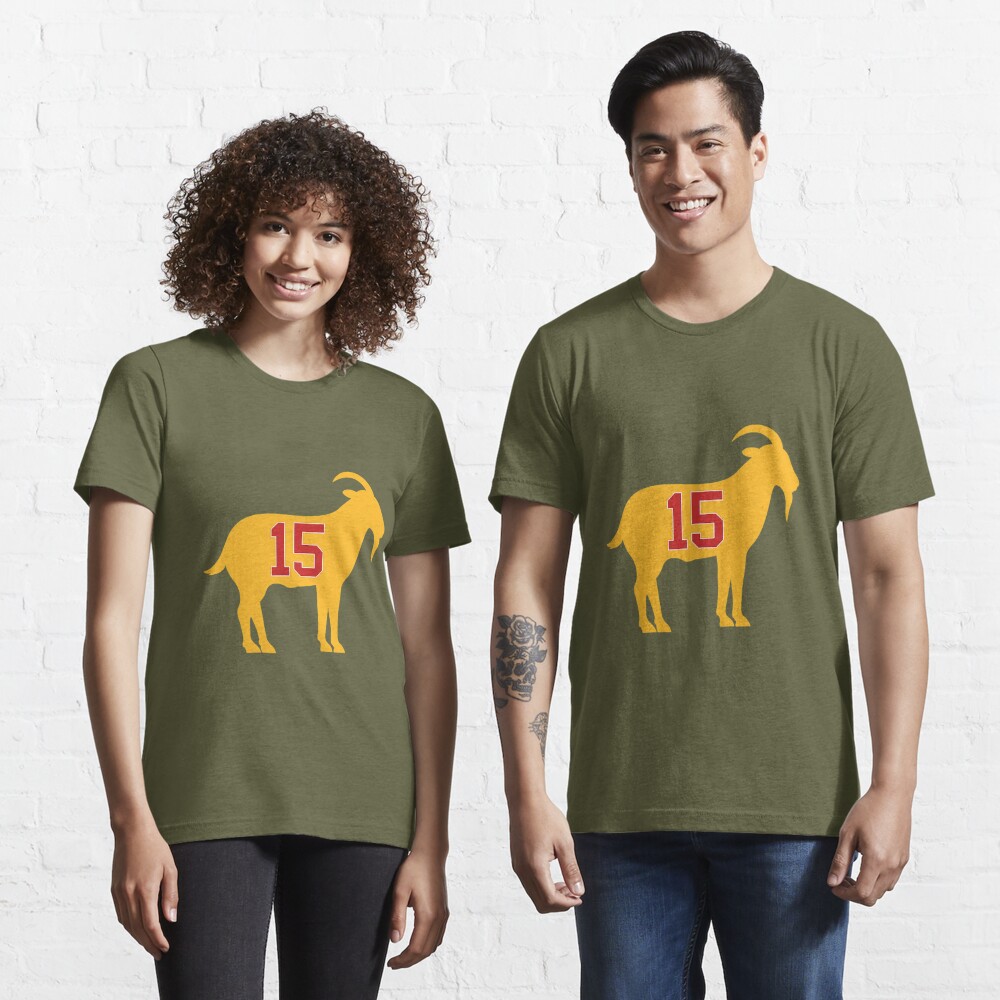 Kansas City Chiefs - Patrick Mahomes GOAT 15 Shirt' Essential T