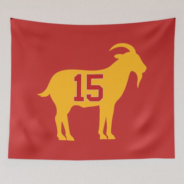 Item preview, Kansas City Chiefs - Patrick Mahomes GOAT 15 Shirt designed and sold by Fatherday9851.