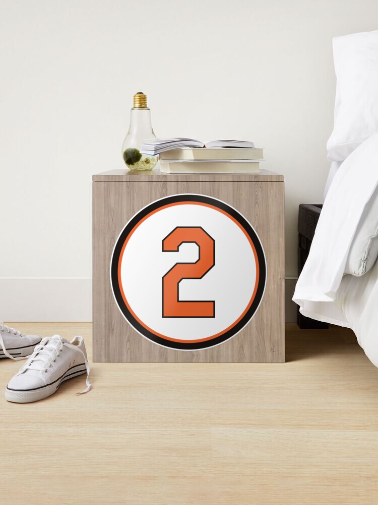 JJ Hardy #2 Jersey Number Sticker for Sale by StickBall