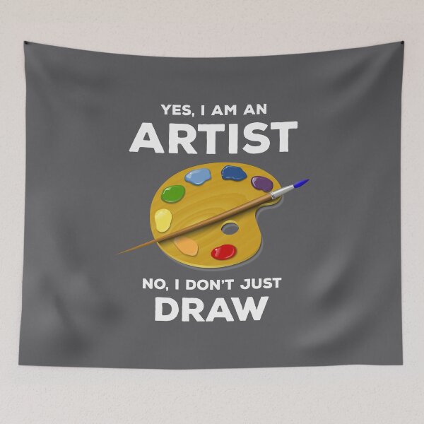 Item preview, Artist Art Teacher Painting Painter Funny Saying Gift designed and sold by CuteDesigns1.