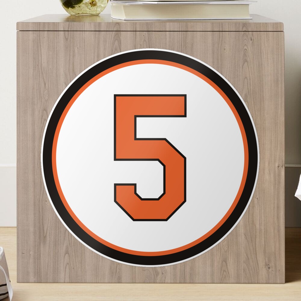 Brooks Robinson #5 Jersey Number Sticker for Sale by StickBall