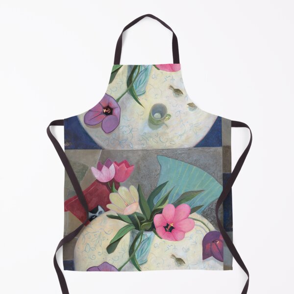 Item preview, The Empty Cup With Tulips designed and sold by Jane Mikas.