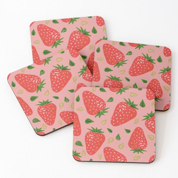 Item preview, Strawberry Lovers Seamless Pattern designed and sold by Life Is Beautiful.