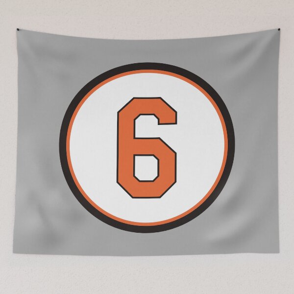 Item preview, Jonathan Schoop #6 Jersey Number designed and sold by StickBall.