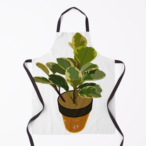 Item preview, Rubber Plant (peperomia obtusifolia) designed and sold by Andie Janik.