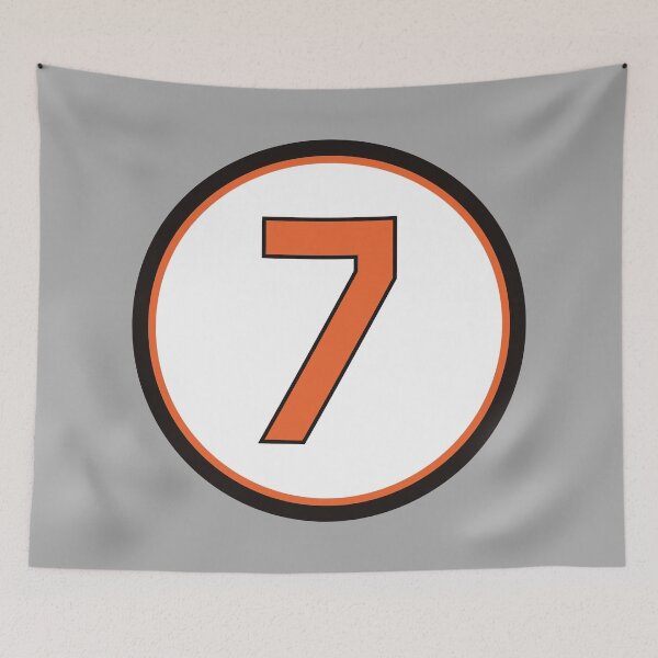 Artikelvorschau, Mark Belanger #7 Jersey Number entworfen und verkauft von StickBall.