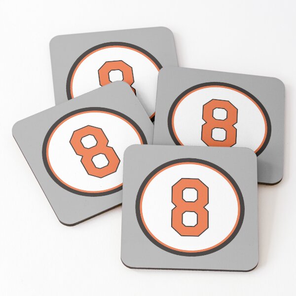 Item preview, Cal Ripken Jr. #8 Jersey Number designed and sold by StickBall.