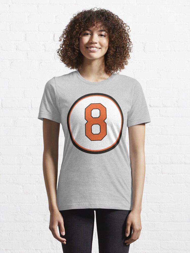  Cal Ripken Jr. Shirt (Cotton, Small, Heather Gray