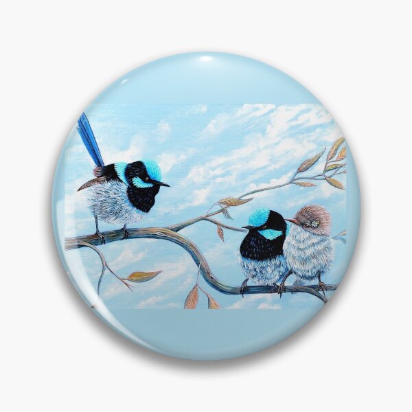 Item preview, Fairy Wrens - The Ceremony designed and sold by Linda Callaghan.