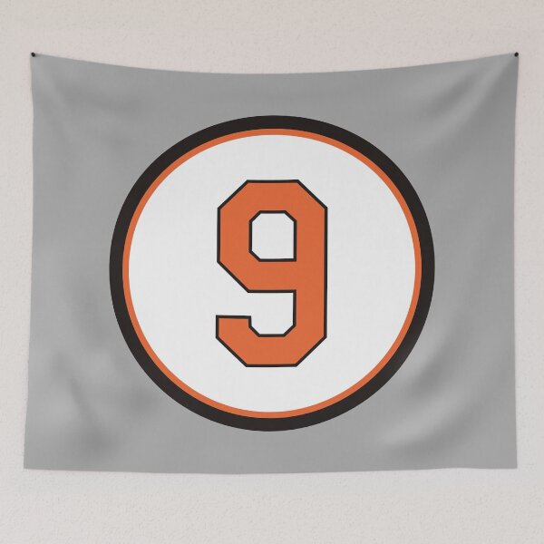 Item preview, Brady Anderson #9 Jersey Number designed and sold by StickBall.