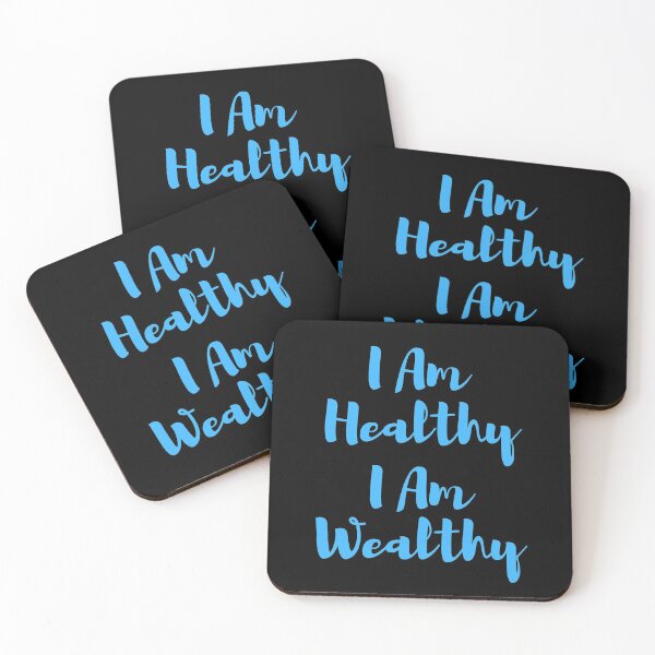 Item preview, I am healthy i am wealthy designed and sold by Hey-Nice-Shirt.