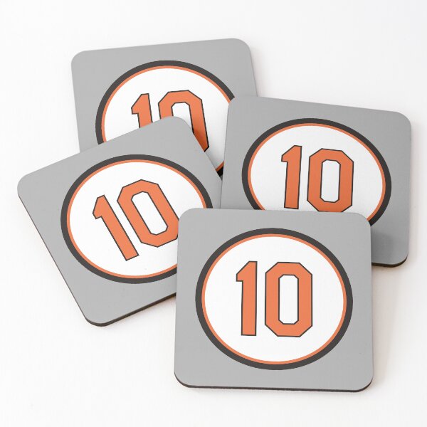 Item preview, Adam Jones #10 Jersey Number designed and sold by StickBall.