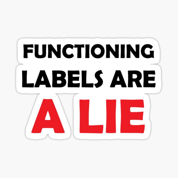Functioning Labels Sticker