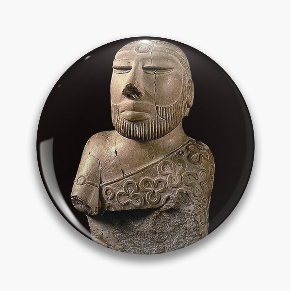Item preview, MOHENJO DARO Priest King, Indus Valley Civilization, Sindh, Pakistan. designed and sold by DastaanArt.