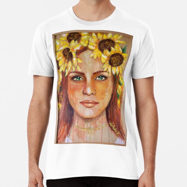 Sunflower Girl Premium T-Shirt