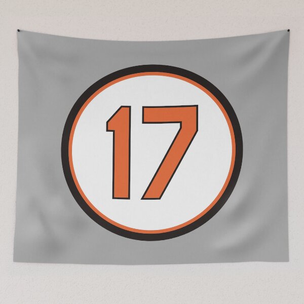 Item preview, BJ Surhoff #17 Jersey Number designed and sold by StickBall.