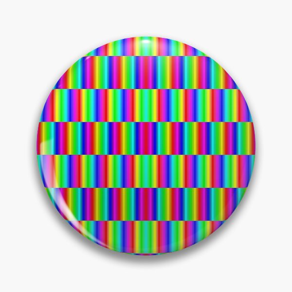 Psychedelic Hypnotic Visual Illusion Pin