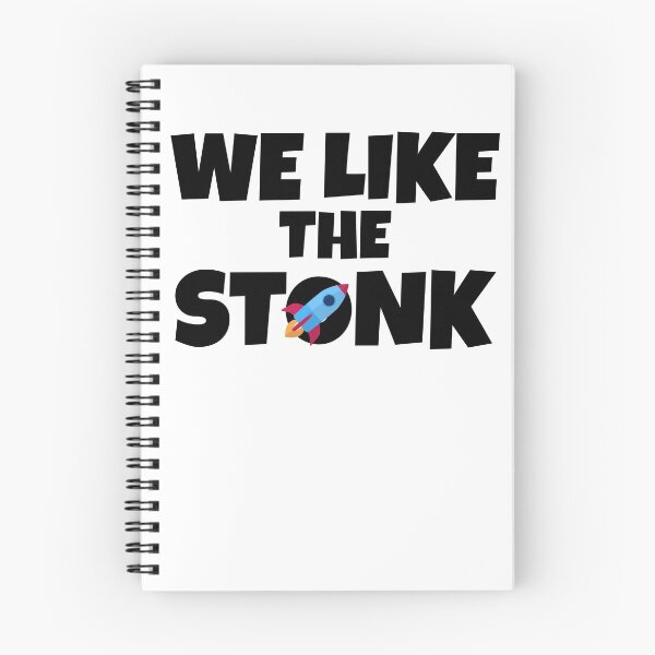 Item preview, We Like Stonk Funny Meme Stock Rocket designed and sold by gillys.