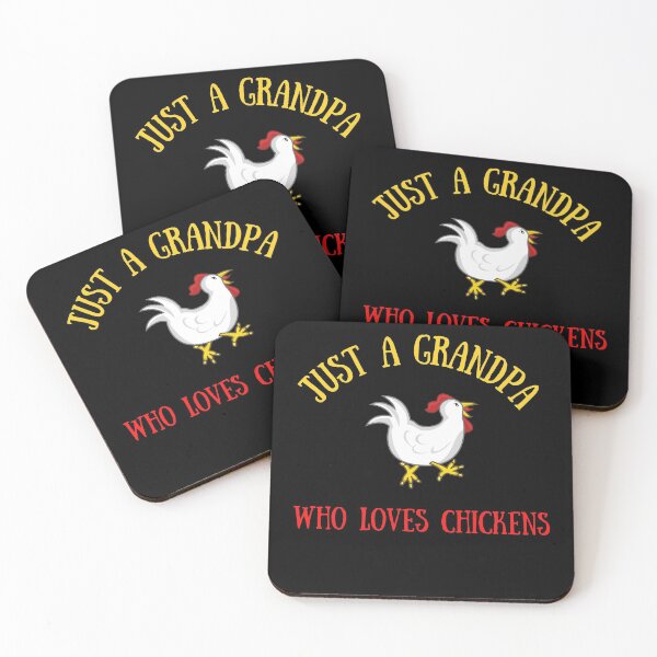 Item preview, just a grandpa who loves chickens designed and sold by Hey-Nice-Shirt.