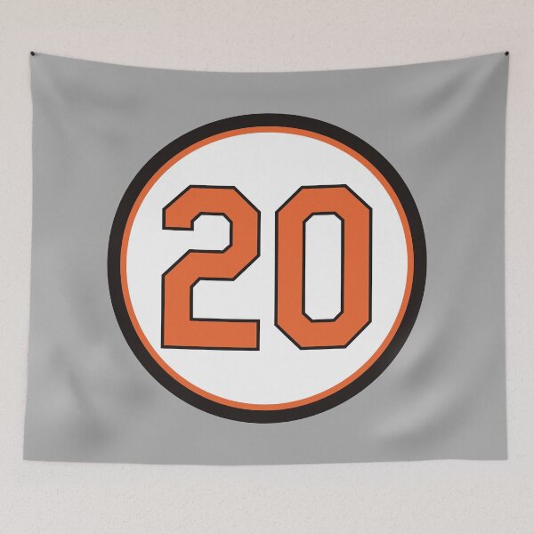 Item preview, Frank Robinson #20 Jersey Number designed and sold by StickBall.