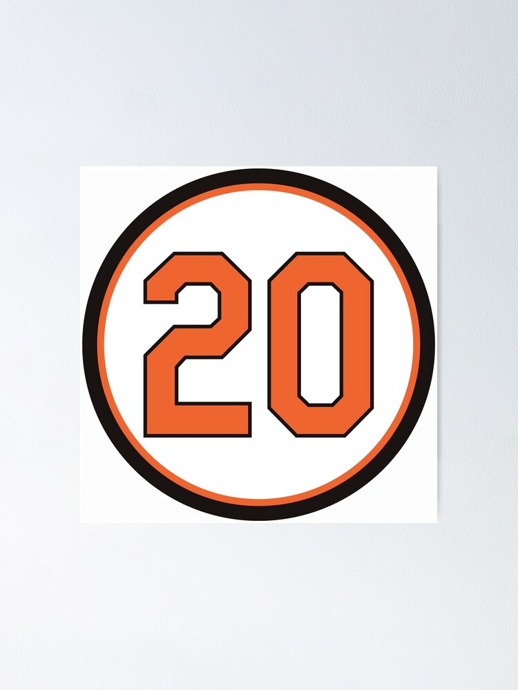 Rick Dempsey #24 Jersey Number Sticker for Sale by StickBall