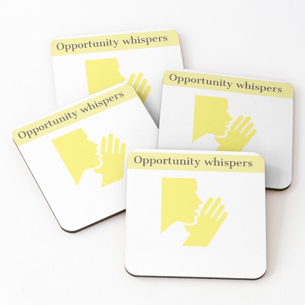 Item preview, Opportunity Whispers designed and sold by ImaginateStores.