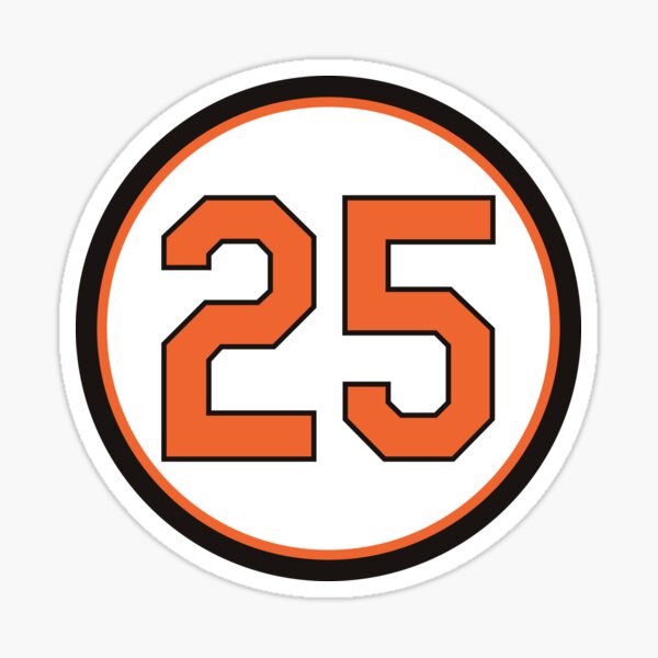 Item preview, Anthony Santander #25 Jersey Number designed and sold by StickBall.