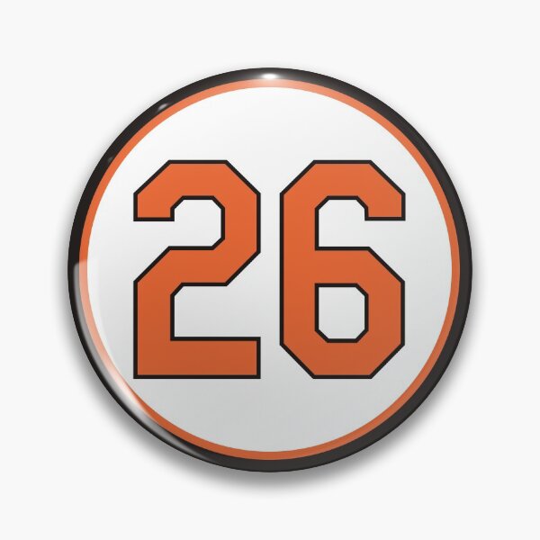 Item preview, Boog Powell #26 Jersey Number designed and sold by StickBall.