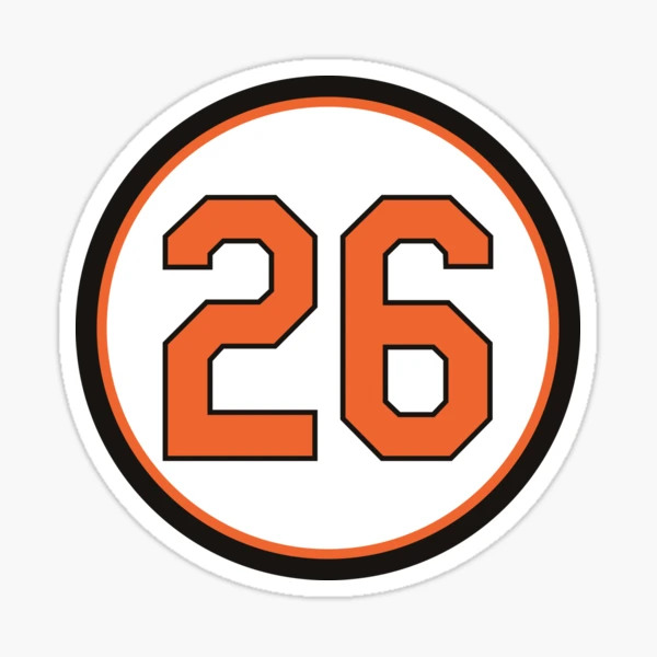 JJ Hardy #2 Jersey Number Sticker for Sale by StickBall