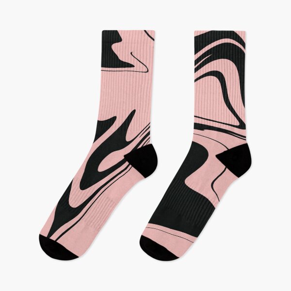Item preview, Black And Pink Combination Liquid Artwork designed and sold by Repayh.