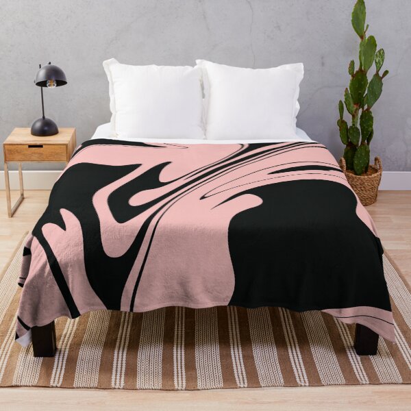 Item preview, Black And Pink Combination Liquid Artwork designed and sold by Repayh.