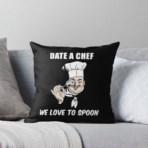 Item preview, Funny Date A Chef We Love To Spoon  designed and sold by Transhuman1986.
