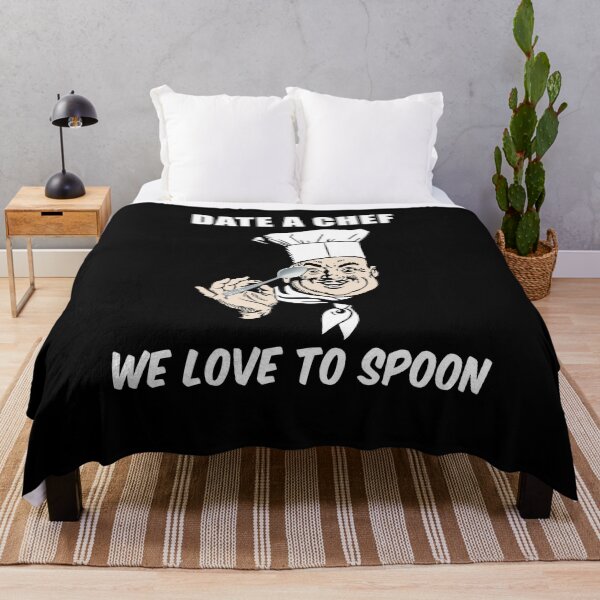 Item preview, Funny Date A Chef We Love To Spoon  designed and sold by Transhuman1986.