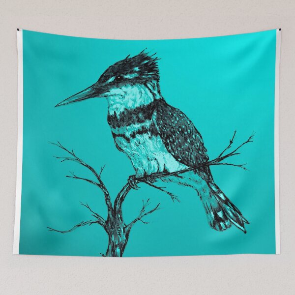 Item preview, Pied Kingfisher designed and sold by GADourado.