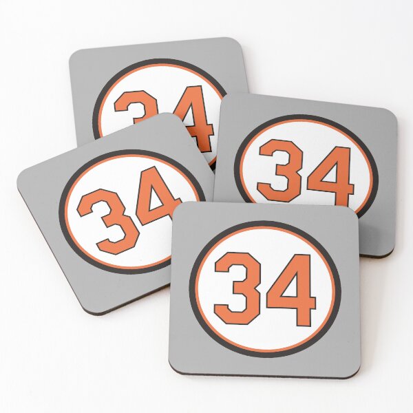 Item preview, Storm Davis #34 Jersey Number designed and sold by StickBall.