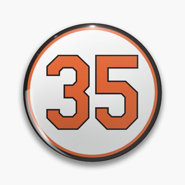 Artikelvorschau, Mike Mussina #35 Jersey Number entworfen und verkauft von StickBall.